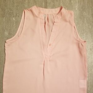 3/$20  Soft pink tank shirt